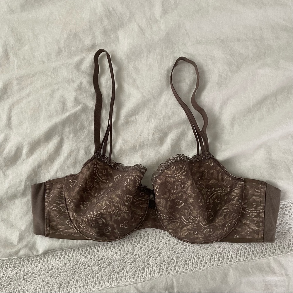 Soma 38B Enticing Lift Unlined Balconette Bra